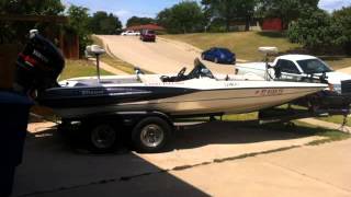 Fort Hood Lemon Lot  Bass boat Triton TR20  Fort Hood [upl. by Lledo]