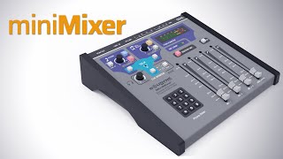 MiniMixer  Audicom MX  Consola de aire para web radio  streaming [upl. by Hsirehc581]