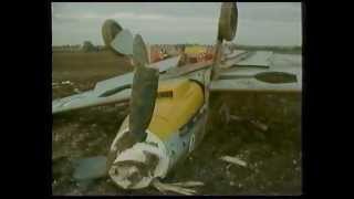 Messerschmitt Bf 109G2 Trop quotBlack Sixquot  Duxford Air Crash  October 12th 1997 [upl. by Mcquillin]