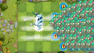 PvZ 2 Battlez  Every Plant Vs 100 Imp Mermaid Zombie  Who will Win [upl. by Howlend]