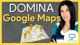 🟡 Cómo usar GOOGLE MAPS  Guía Completa [upl. by Aitat]