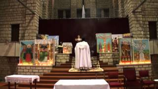 Liturgie Ethiopienne Orthodoxe Notre Dame de la Voie Père Woldetensae [upl. by Clippard]