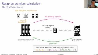 ALIM  Calculating premiums and policy values for insurance multistate products [upl. by Wendeline]