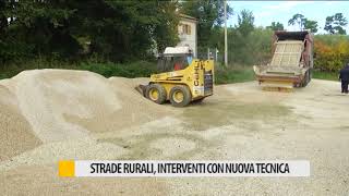 Strade rurali interventi con una nuova tecnica [upl. by Shelburne]