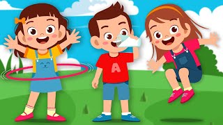 Action Verbs Song  Learning Songs For Kids  KLT [upl. by Meryl]