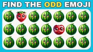 Find the ODD One Out  Emoji Quiz [upl. by Patience]