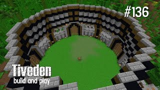 Minecraft Build amp Play  Tiveden 136  Battle Arena Build [upl. by Nylatsyrc]