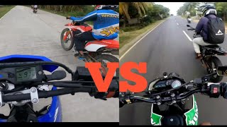 WR155 vs CRF150 vs DTracker 150 Eros Smity [upl. by Naujahs]