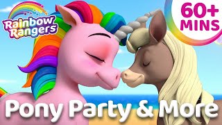 Rainbow Rangers Full Episodes ❤️ Pony Party amp More ❤️ [upl. by Itsyrk924]