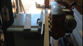 Running a CoMatic DC40 Power Feeder on a Bandsaw [upl. by Gnep]