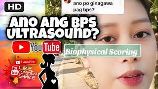 BPS Ultrasound o Biophysical Scoring • Retch Morena [upl. by Wilterdink]