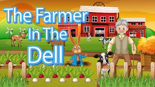 The Farmer in the dell  Nursery Rhyme for Kids  Kids songs  Chetan kids study [upl. by Armando982]