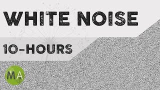 10Hours of White Noise for Sleep Blocking out Distracting Noises Tinnitus Relaxation [upl. by Philander]