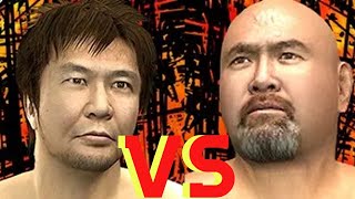 Wrestle Kingdom 1 Xbox 360 Matches Satoshi Kojima vs Keiji Mutoh [upl. by Lorelie]