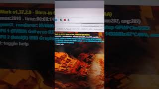 Dell G15 GeForce RTX 3060  FurMark Test fps [upl. by Kent]