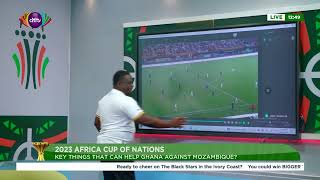 AFCON 2023 Highlighting the key elements that can help Ghana beat Mozambique tonight [upl. by Syst795]