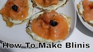 How to Make Blinis [upl. by Gnilhsa753]