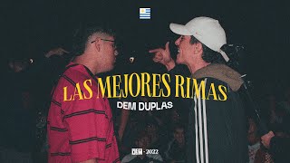 MEJORES RIMAS 🔥  duplas 2022 DEMUruguay highlights [upl. by Britni9]