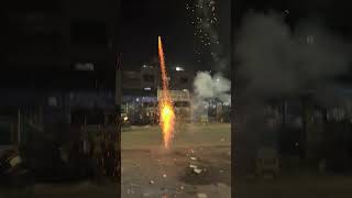 8 shot Skyshot Firework On Diwali diwali skyshot firework firecraker diwalispecial 8shot [upl. by Ahsiuqram]