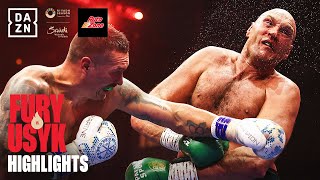 UNDISPUTED CHAMPION CROWNED  Tyson Fury vs Oleksandr Usyk Fight Highlights Ring of Fire [upl. by Nonek909]