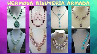 BISUTERIA ARMADA 😍 IDEAS PARA HACER BISUTERIA💍 [upl. by Ashraf]