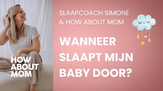 Doorslapen bij babys 😴  Dag amp nacht ritme bij baby  Slaapschema amp wakkertijden [upl. by Orhtej]