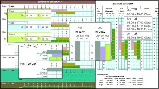 Planning assistante maternelle [upl. by Newman]