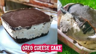 Homemade cheese വെച്ച് Oreo cheese cake ഉണ്ടാക്കാം  fireless Oreo cheese cake shorts shortvideo [upl. by Sinai]