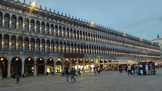 Piazza San Marco and famous Basilica di San Marco [upl. by Acinorav]