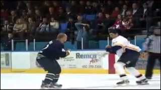 NAHL  Brad Wingfield vs Patrick Cote [upl. by Kisor]