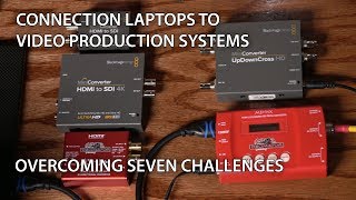 Connecting Laptops to Live Video Production Systems [upl. by Zindman912]