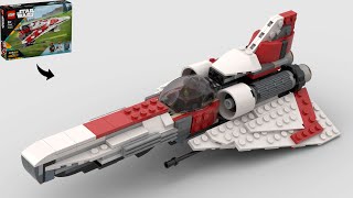 LEGO Battlestar Galactica Colonial Viper  Alternate Build of 75388 Bobs Starfighter [upl. by Vyner625]