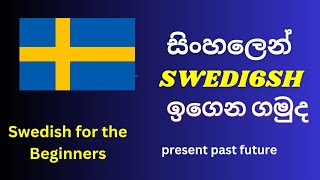 swedish for the beginners in සිංහල present past future [upl. by Willumsen]