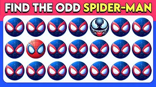 Find the ODD SpiderMan  Marvel SpiderMan 2 Game Edition Quiz 🕷️🦸‍♂️🕸️ findtheodd [upl. by Marienthal447]