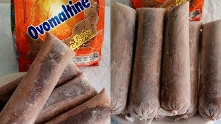 GELADINHO GOURMET OVOMALTINE GELADINHO GOURMET DE OVOMALTINE JUJU DINDIN SACOLÉ CHUP CHUP [upl. by Rex]