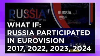 What IfRussia Pariticipated in Eurovision 2017 2022 2023 2024 [upl. by Euphemiah]