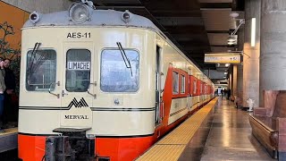 Maquinista explica el funcionamiento del AES en su regreso a Valparaíso  Chile [upl. by Adai52]