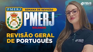 Concurso PMERJ Soldado 2023 REVISÃO GERAL DE PORTUGUÊS [upl. by Tymothy]