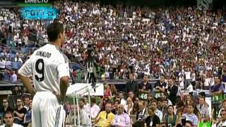 HD Presentacion Cristiano Ronaldo en el Real Madrid [upl. by Arola]