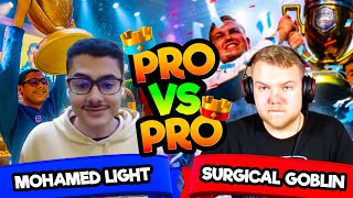 MOHAMEDLIGHT VS SURGICAL GOBLIN LA BATALLA DE LAS 2 LEYENDAS 2024 clashroyale [upl. by Fennell244]