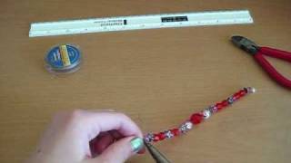 How to Make Jewelry Basic Tigertail Bracelet [upl. by Eener]