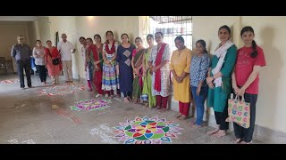 RANGOLI competition on 271024 [upl. by Notsniw]