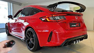 2023 Honda Civic Type R  Visual Review Sound Exterior Interior amp LogR [upl. by Attennod]