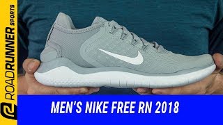 Mens Nike Free RN 2018  Fit Expert Review [upl. by Tresa]