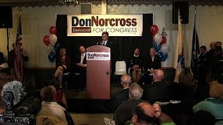 Donald Norcross Announces His Candidacy For Congress [upl. by Pegma]