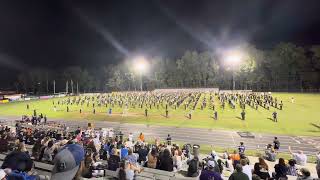 92124 Onslow County Schools Marching Band Amazing Grace [upl. by Mehetabel349]