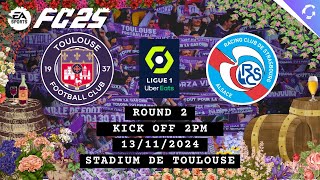 FC25  Ligue 1 R2  Toulouse vs Strasbourg  GIA Football [upl. by Schonfield]