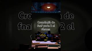 Cronología de fnaf fnaf fivenightsatfreddys [upl. by Maccarthy]