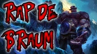 RAP DE CAMPEONES  BRAUM  SHARKNESS [upl. by Ennovoj443]