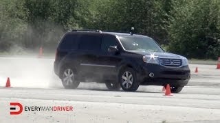 Heres the 2014 Honda Pilot 4WD Test Drive on Everyman Driver [upl. by Frame131]